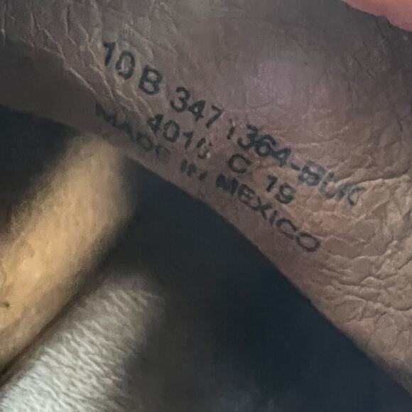 Frye Carly Zip Chelsea Ankle Boots Womens Size 10 B Black Leather Pull On Bootie - Picture 8 of 10